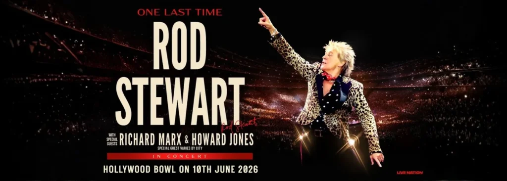 Rod Stewart at Hollywood Bowl