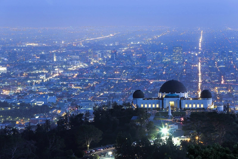 Griffin Observatory and Griffith Park